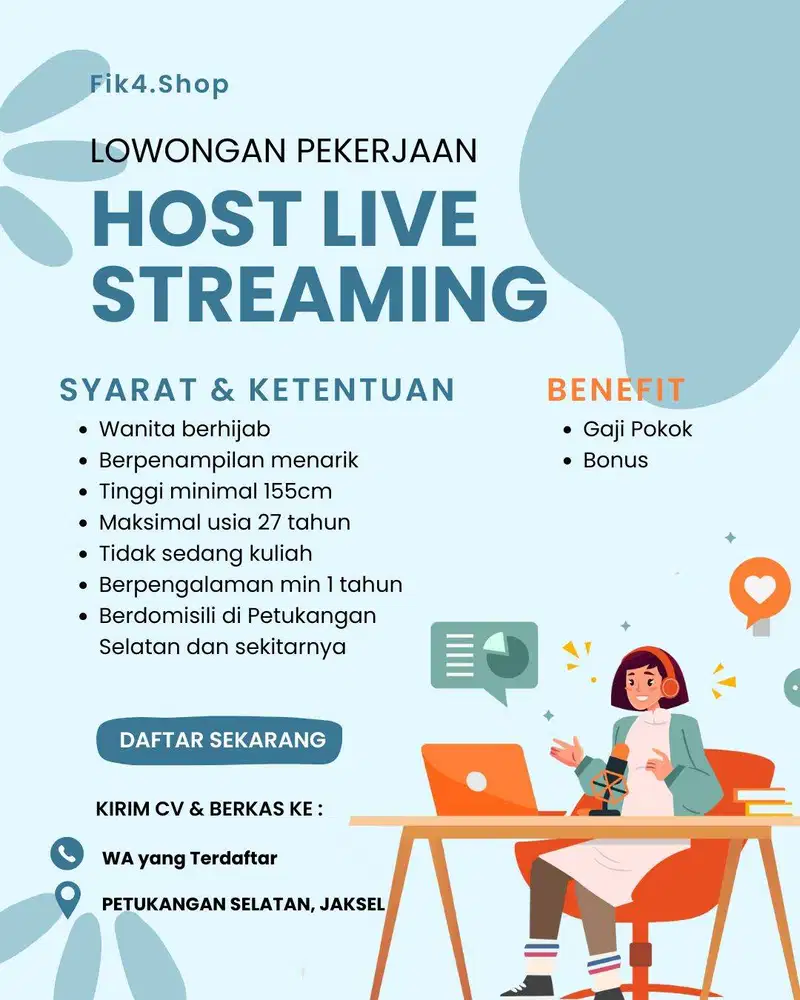 Host Live Streaming Wanita