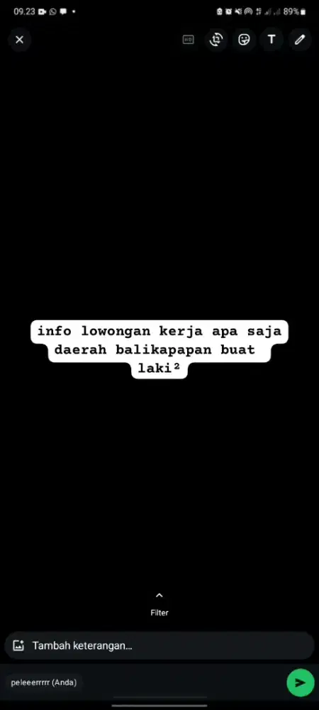 MENCARI LOWONGAN KERJAAN
