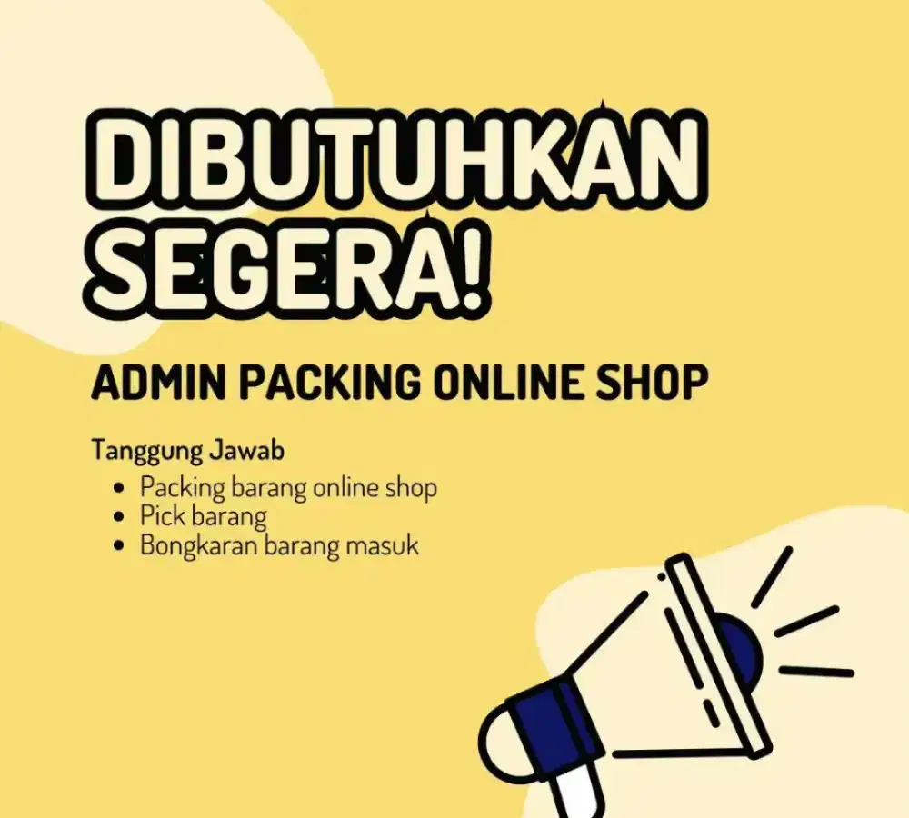 ADMIN PACKING CEWEK