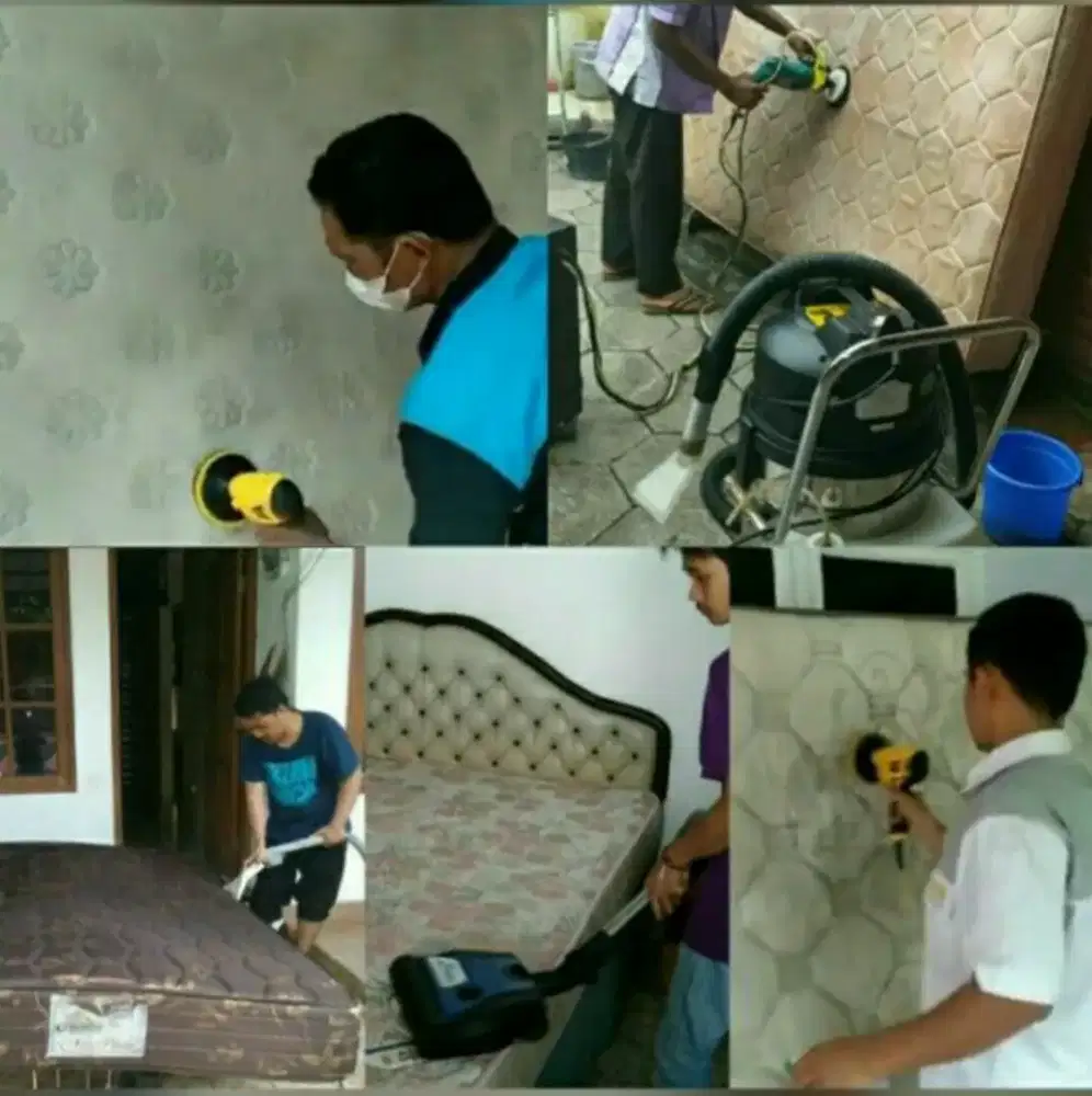 Cuci Sofa, Cuci Springbed/Kasur, Cuci Jok Mobil, Cuci Plafon Mobil.