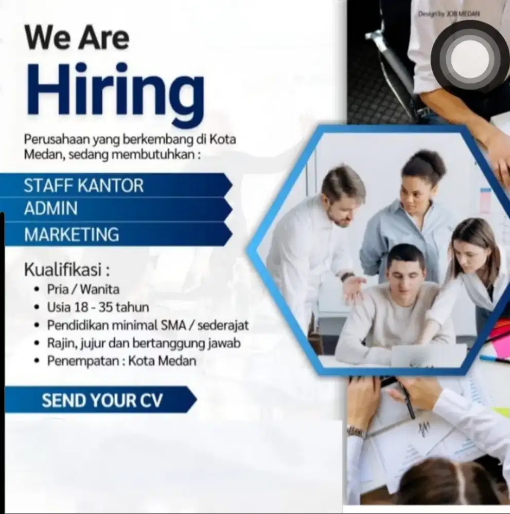 Staff kantor dan administrasi