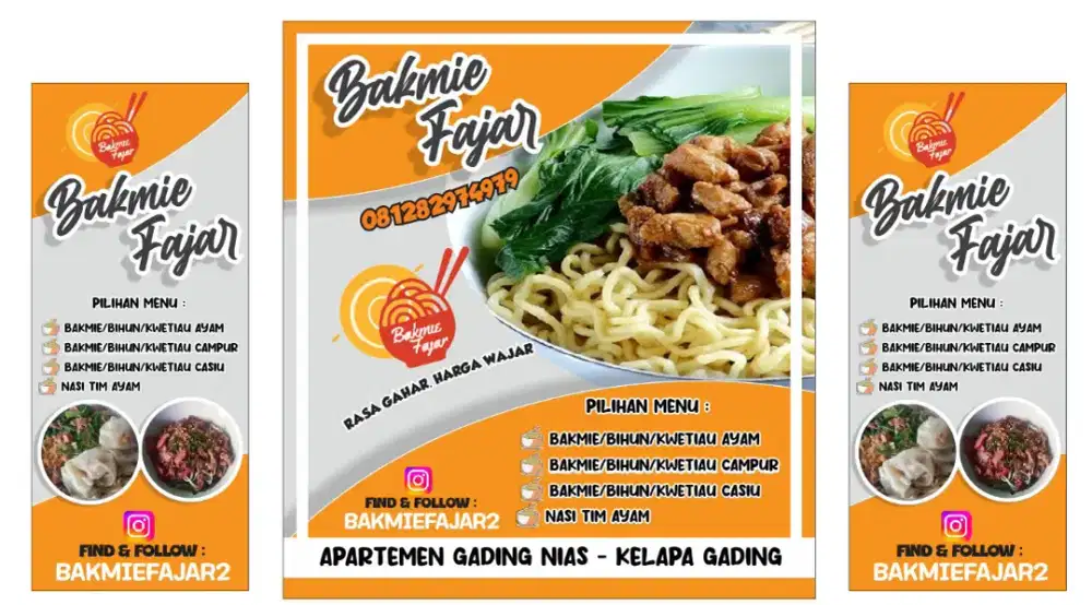 Helper dan Cooker Kios Mie