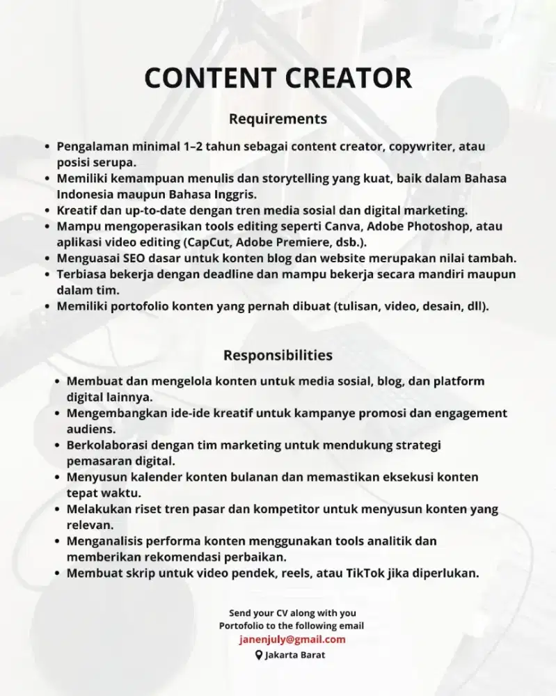 Content Creator