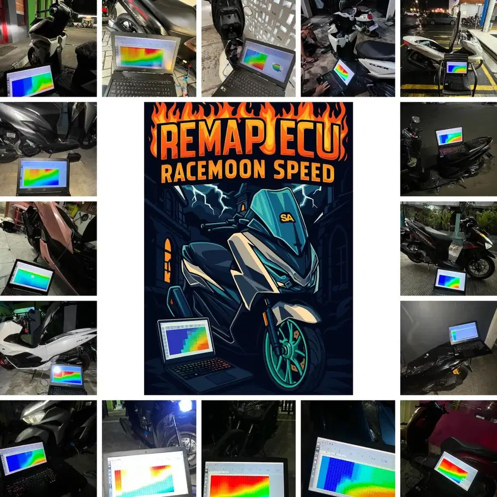 Jasa remap ecu standar honda