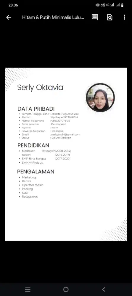 Pencari kerja kasir