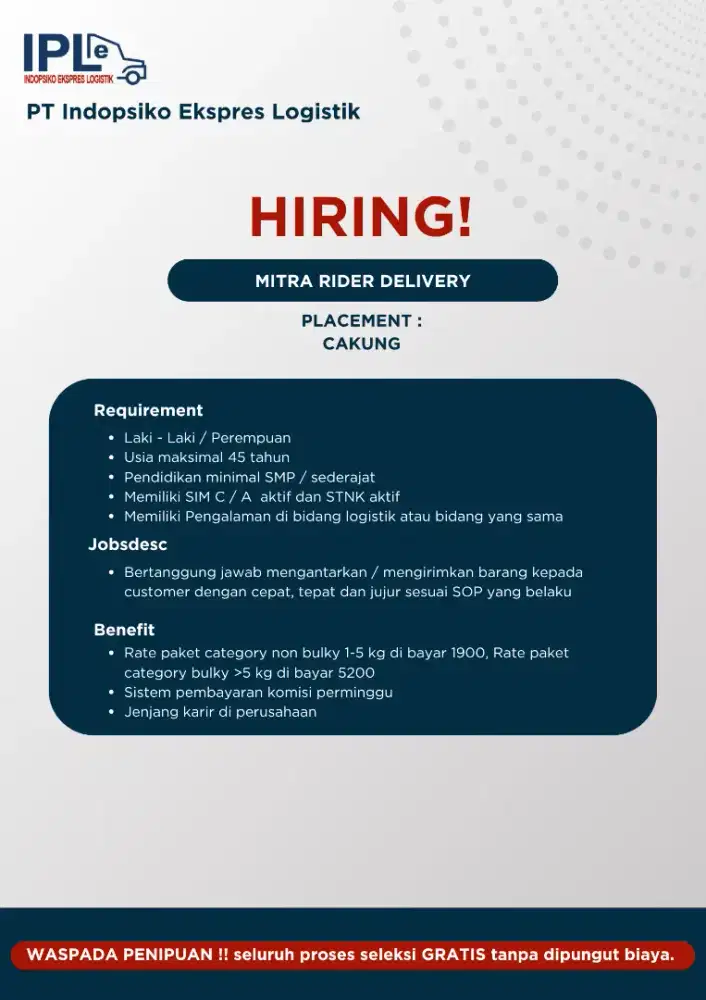 MITRA KURIR AREA CAKUNG