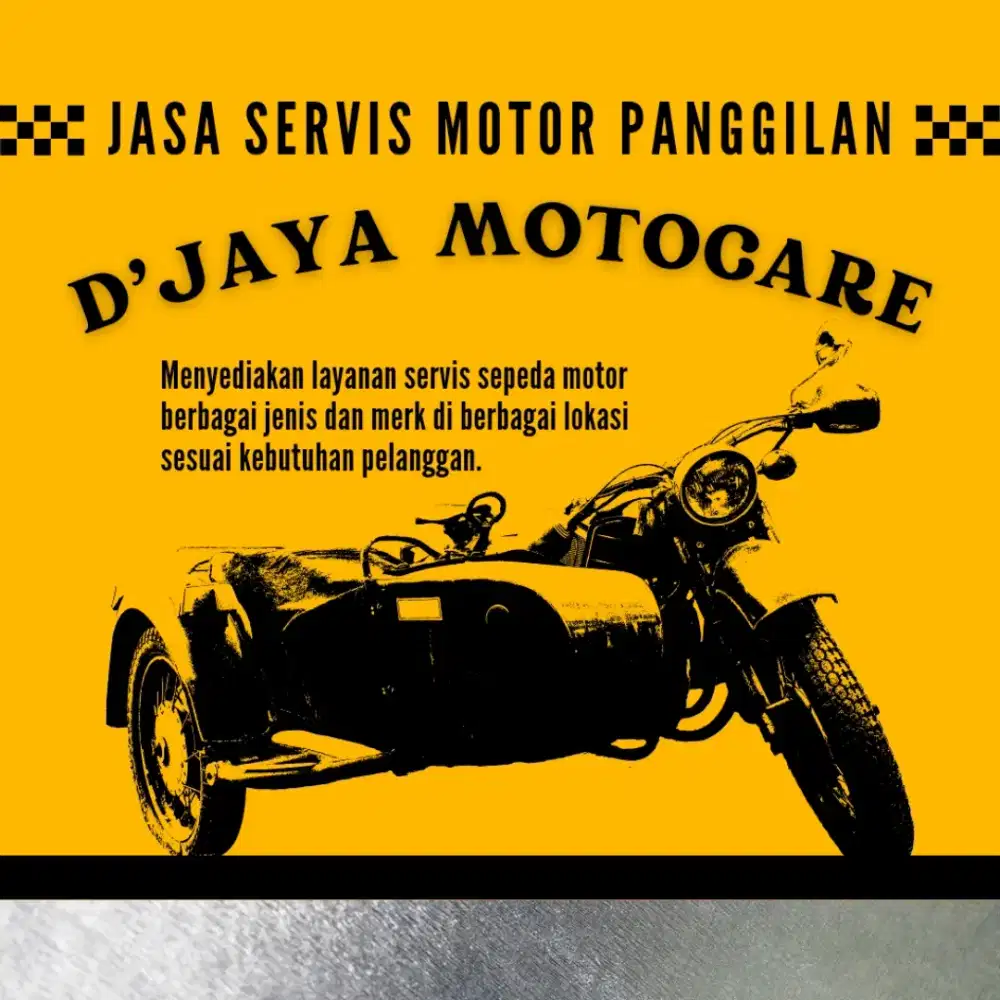 Jasa Servis Motor Panggilan Terpercaya