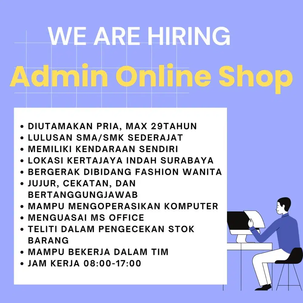 ADMIN ONLINE SHOP