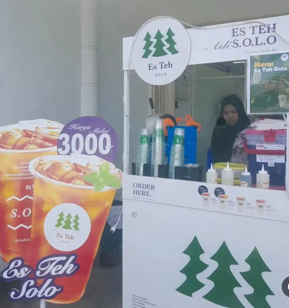 Lowongan kerja jaga atau jualan di otlet esteh solo