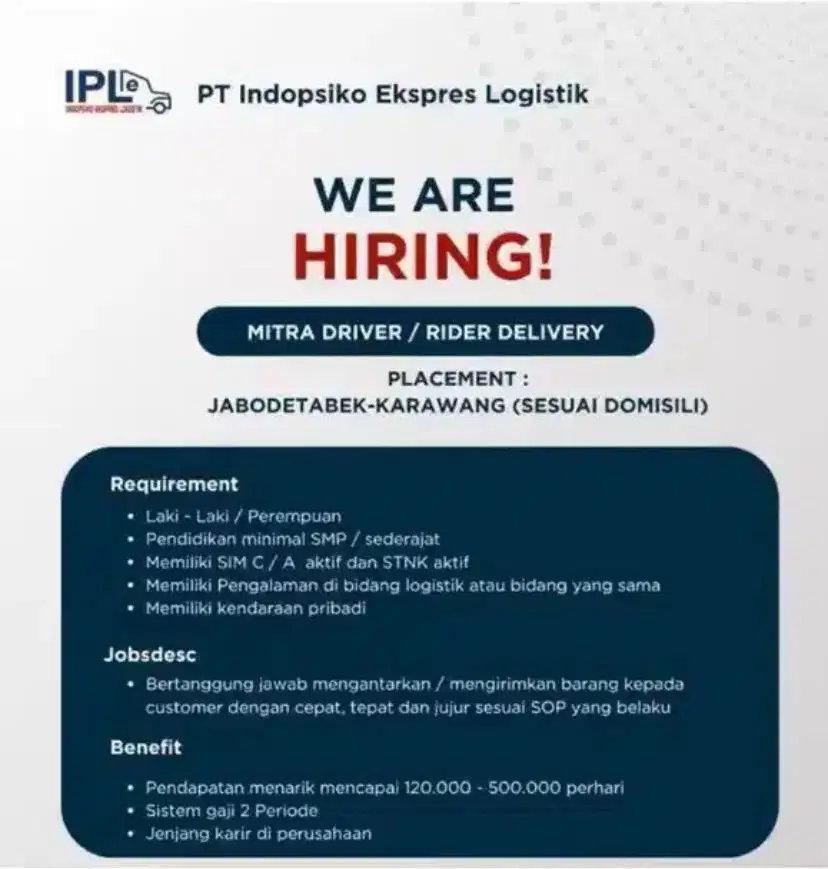 MITRA KURIR LEUWISADENG BOGOR