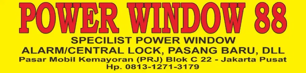 Powerwindow Window