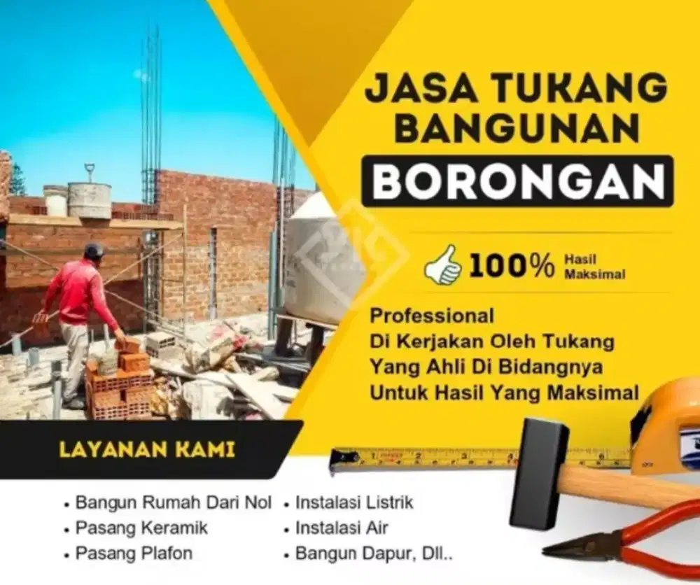 JASA TUKANG BANGUNAN renovasi