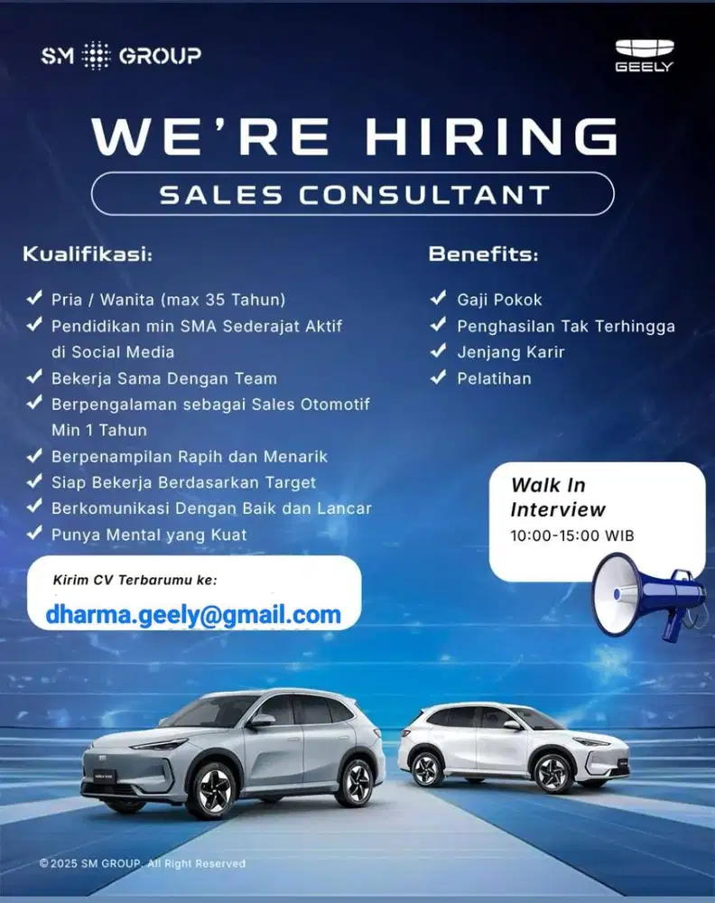 Lowongan Sales mobil