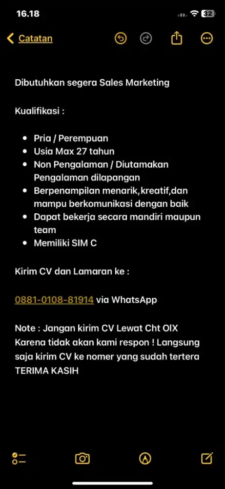 Sales marketing