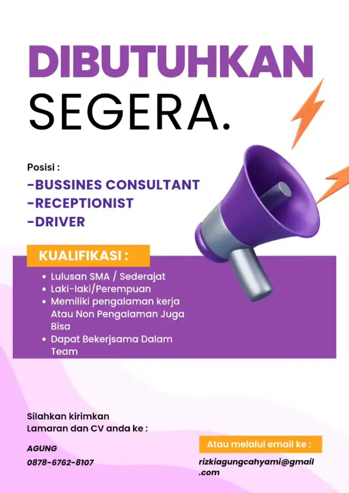 Info Lowongan Kerja