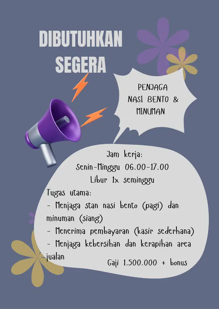 LOWONGAN PEKERJAAN BINONG TANGERANG