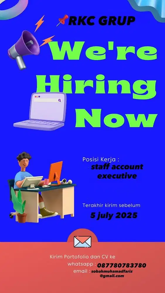 staff account exsecutiv