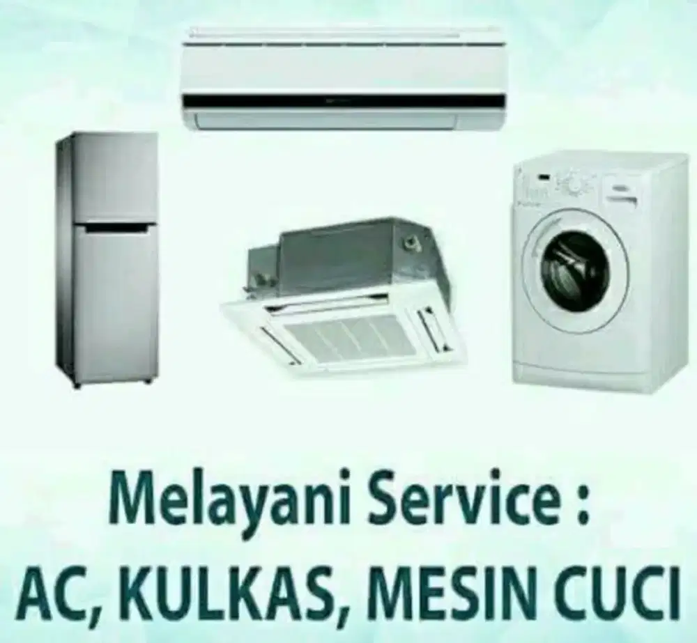 Service AC kulkas dan mesin cuci