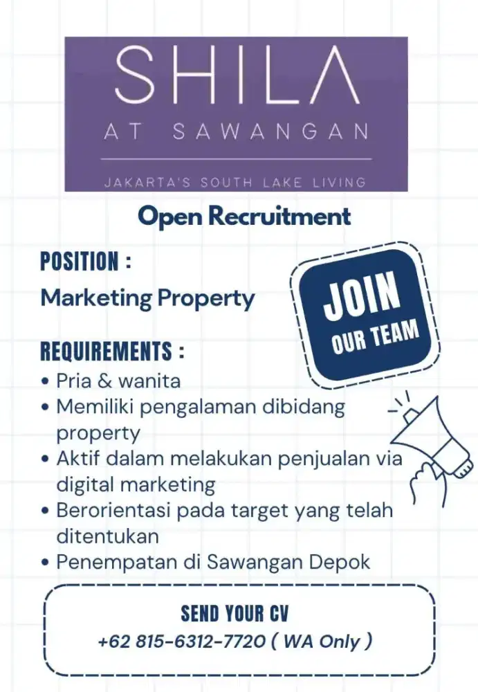 Lowongan marketing