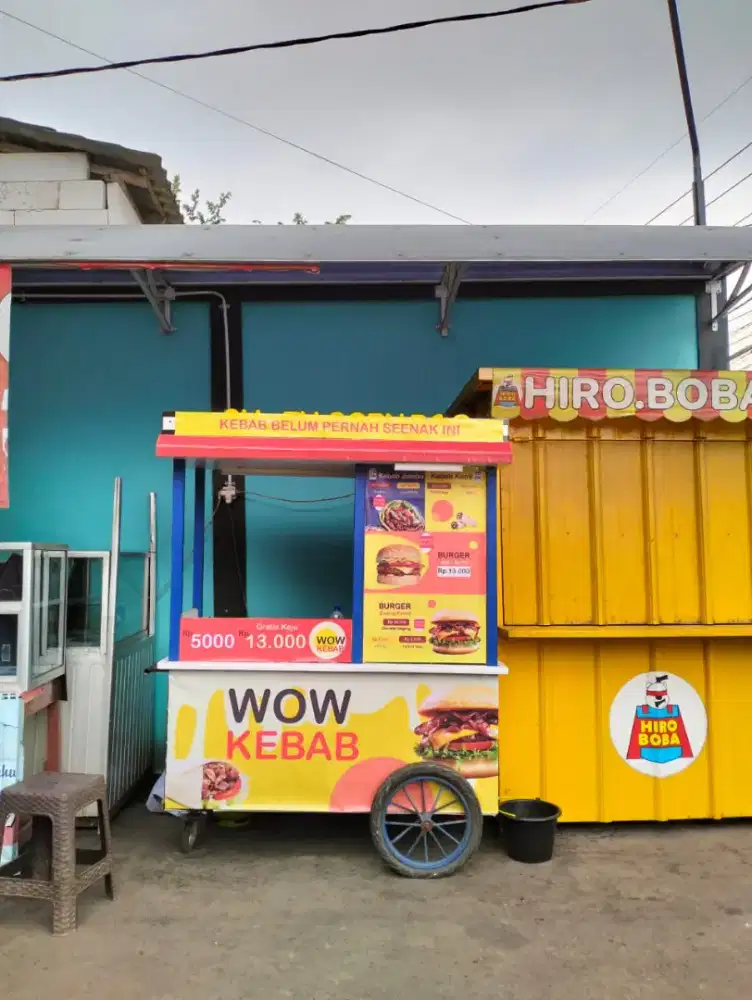Karyawan Kebab Burger - Shift Pagi ke Sore