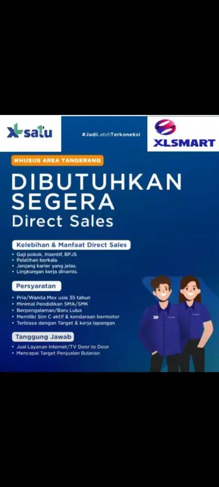 SALES DOR TO DOR XL SATU WIFI