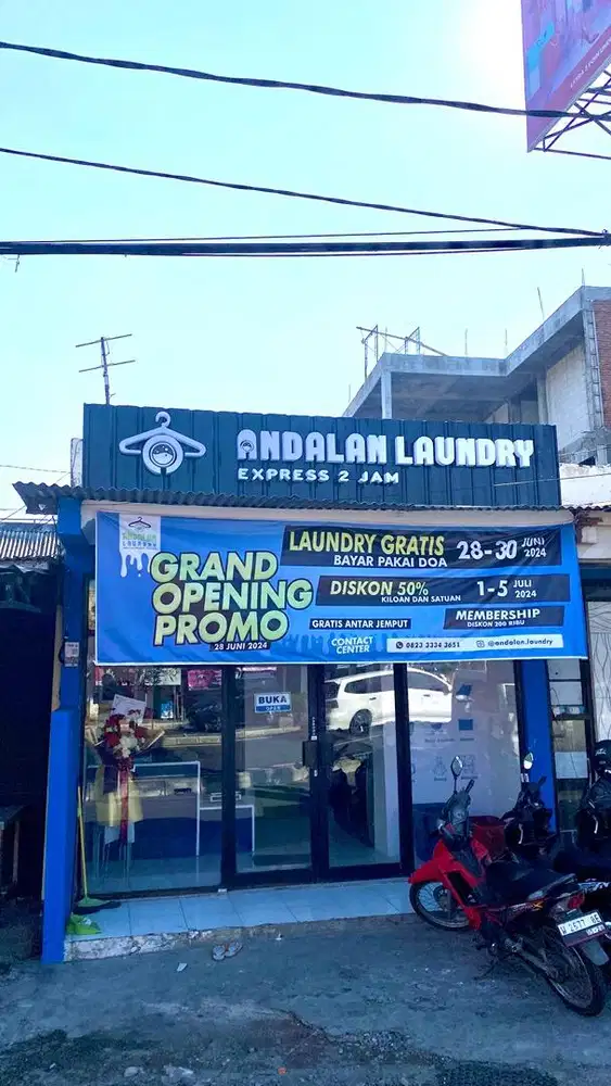 Dibutuhkan karyawan Laundry bagian KURIR