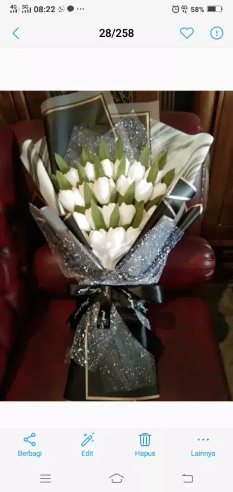 Backdrop paperflower