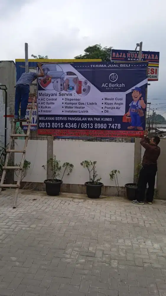 Service AC pak Kumis