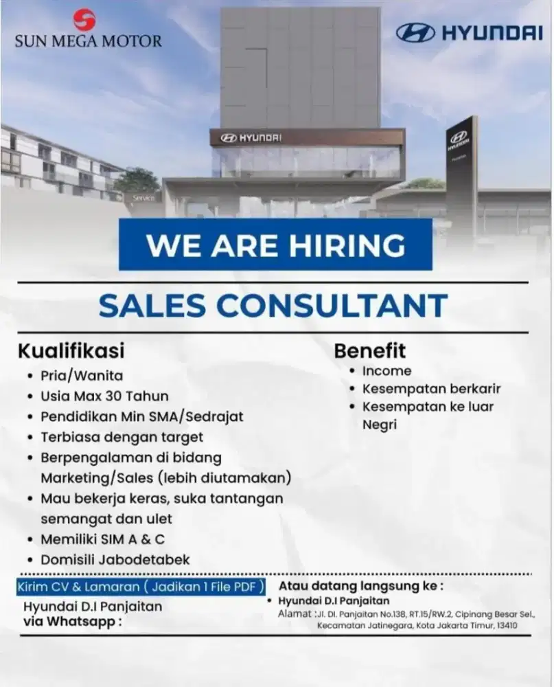 Sales Mobil Hyundai