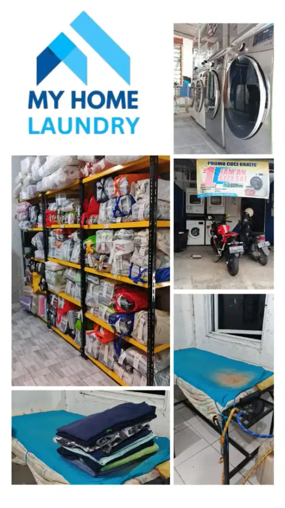 Lowongan laundry dan warmindo