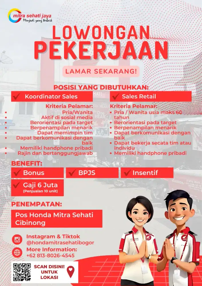 Koordinator marketing & Marketing Ritail