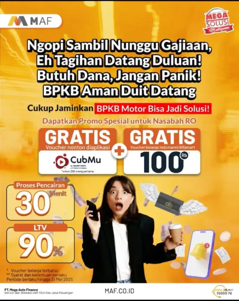 Marketing agent dana tunai BPKB