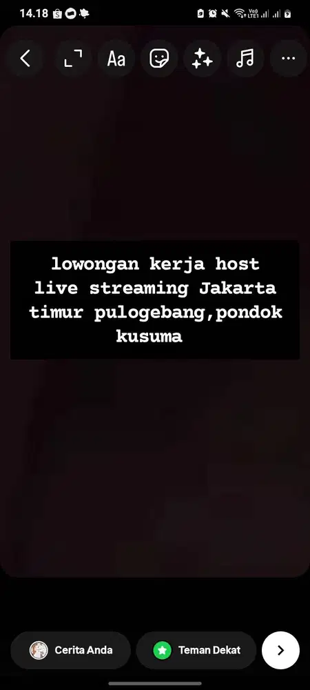 host live jakarta timur