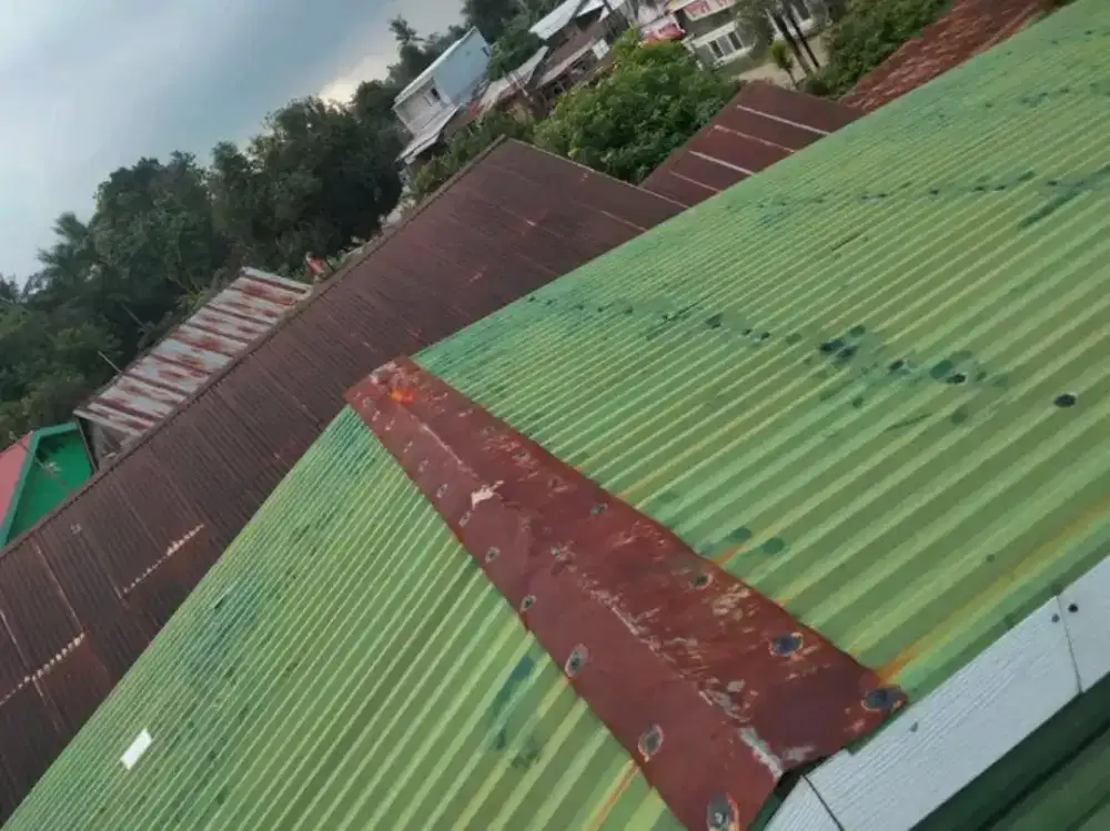 Tukang perbaikan atap bocor dinding dak rembes talang air cat renovasi