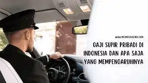 dibutuhkan Supir Pribadi