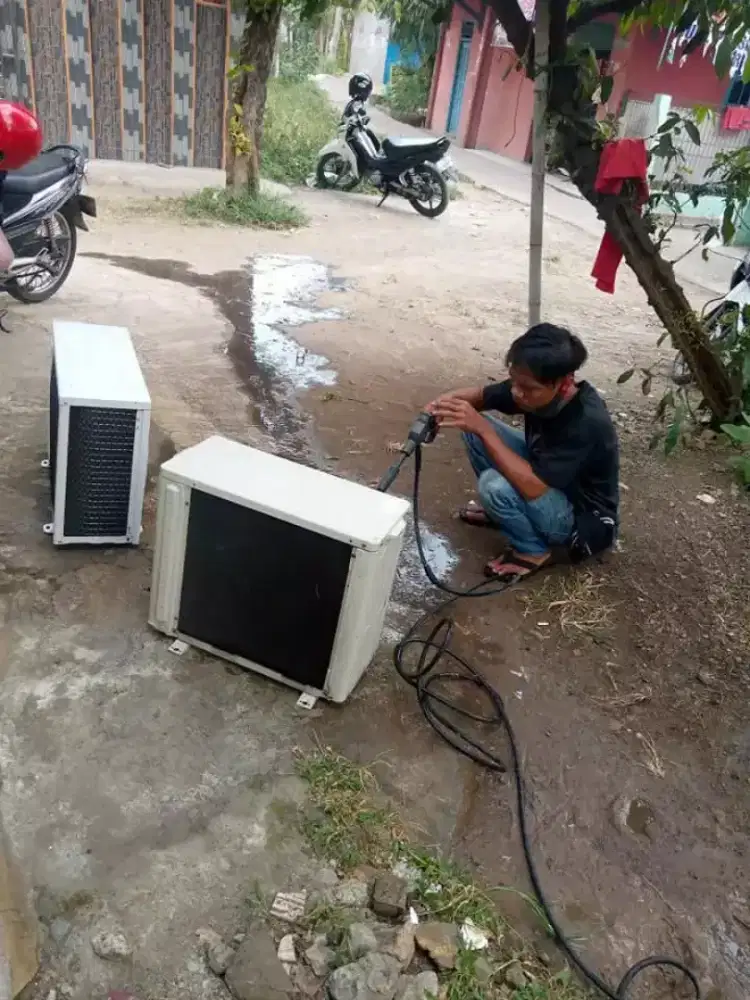 servis ac+freon, Bongkar pasang Ac, Mesin cuci, Kulkas, dllnya