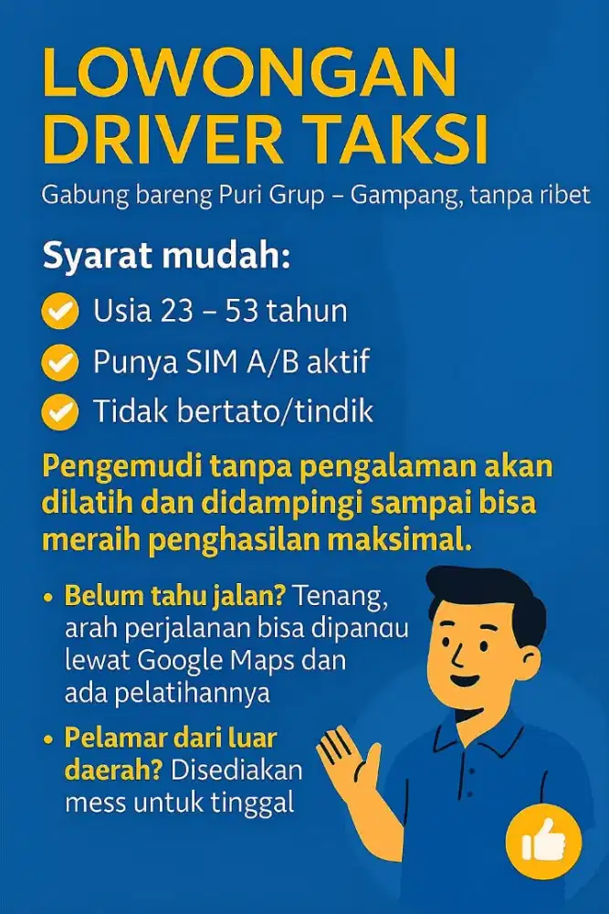 Driver Golux, bandara reguler