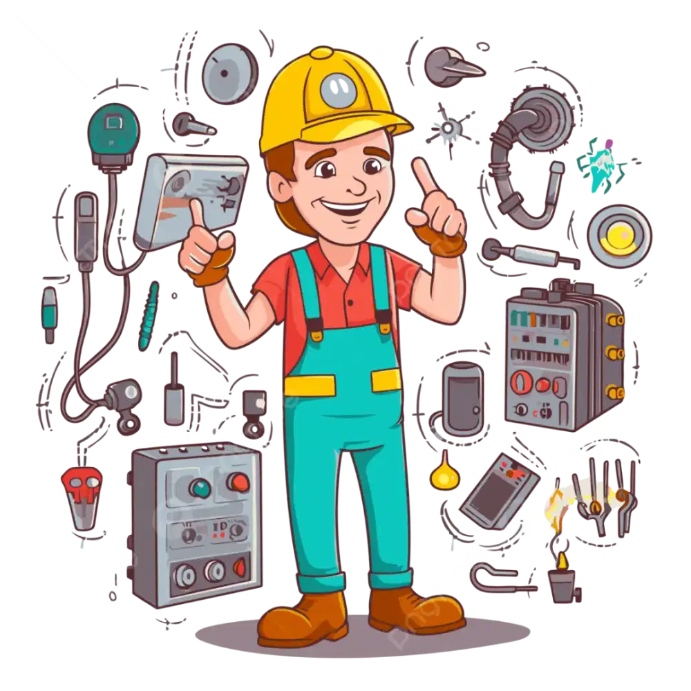 Service reparasi elektronik panggilan.