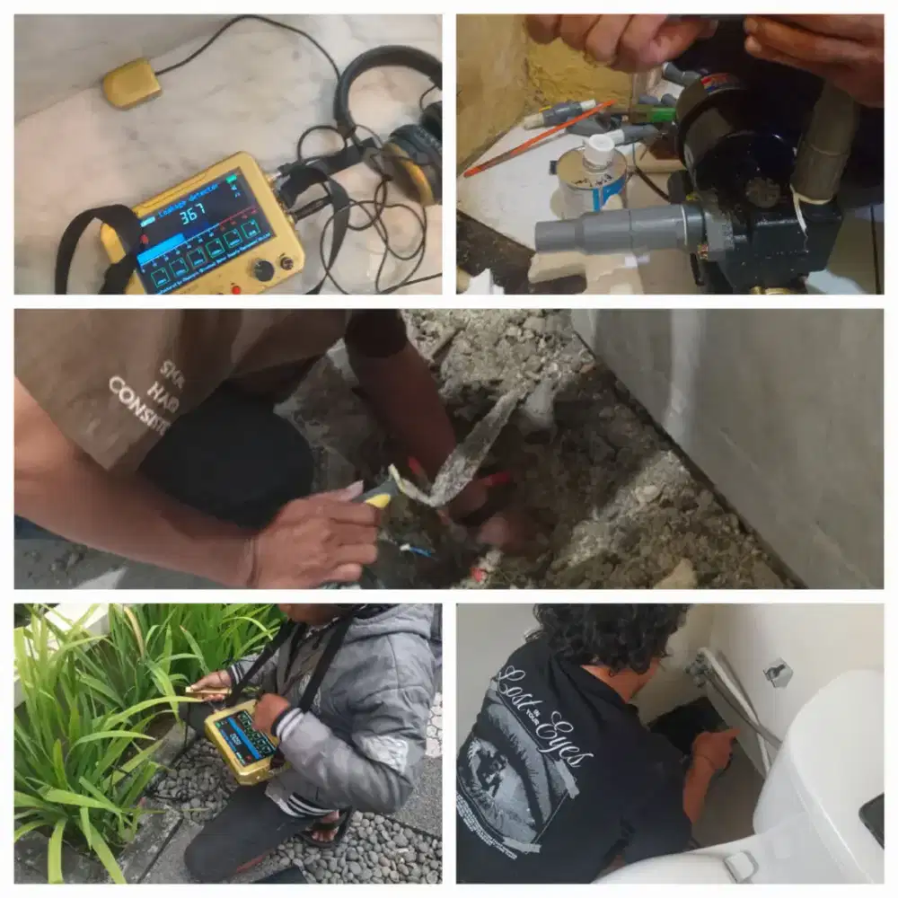 Jasa deteksi pipa bocor dalam bangunan