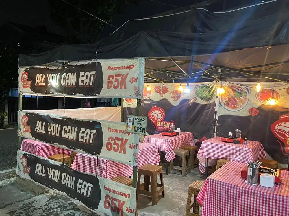 Dicari 3 Orang Penjaga Warung All You Can Eat di Jagakarsa Jaksel