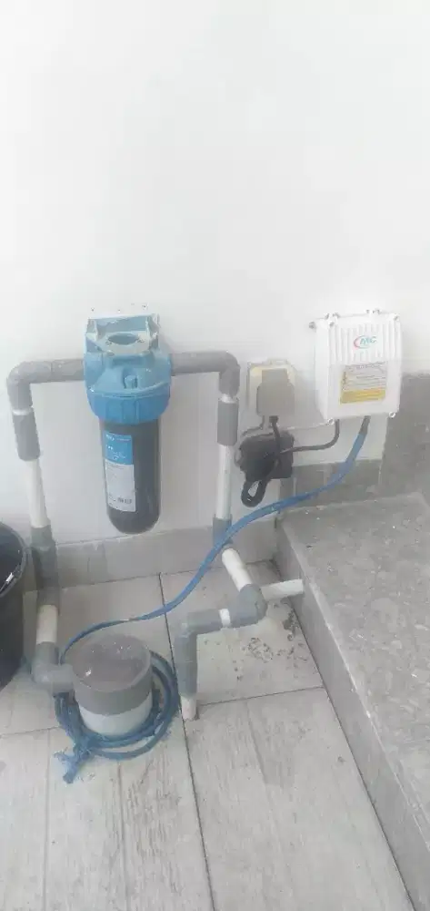 Teknisi pompa air, tandon,water filter,kran, kloset duduk,dll