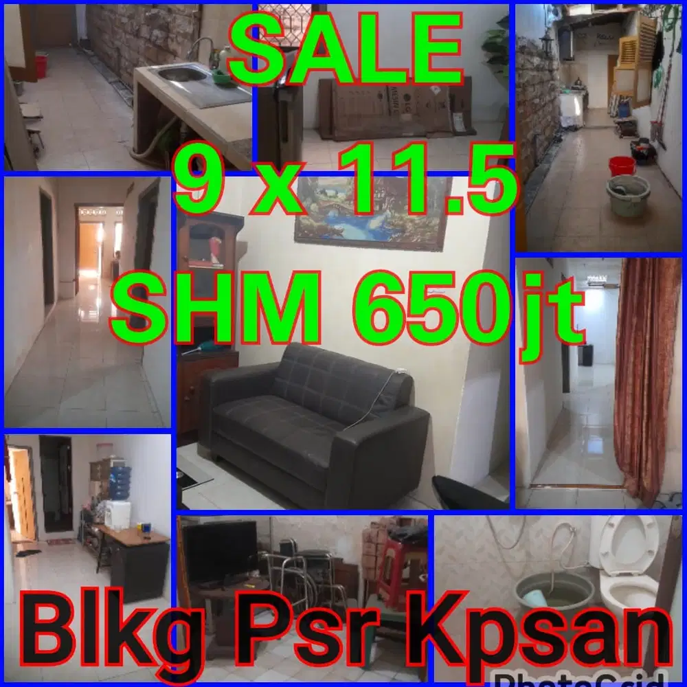 JUAL RUMAH MURAH 9 x 11.5 KPSN