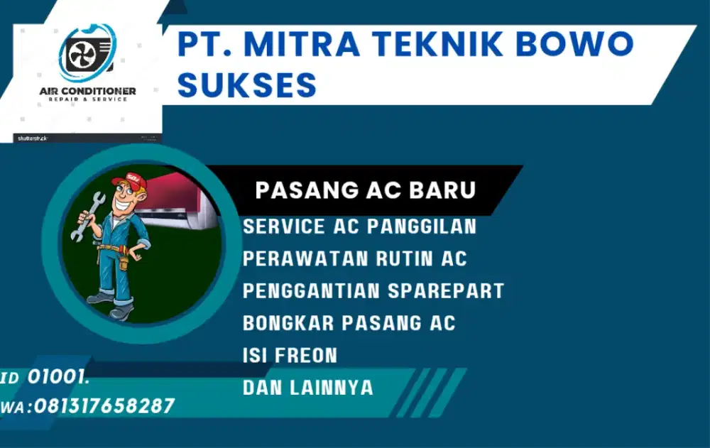 Cuci ac. Bongkar pasang