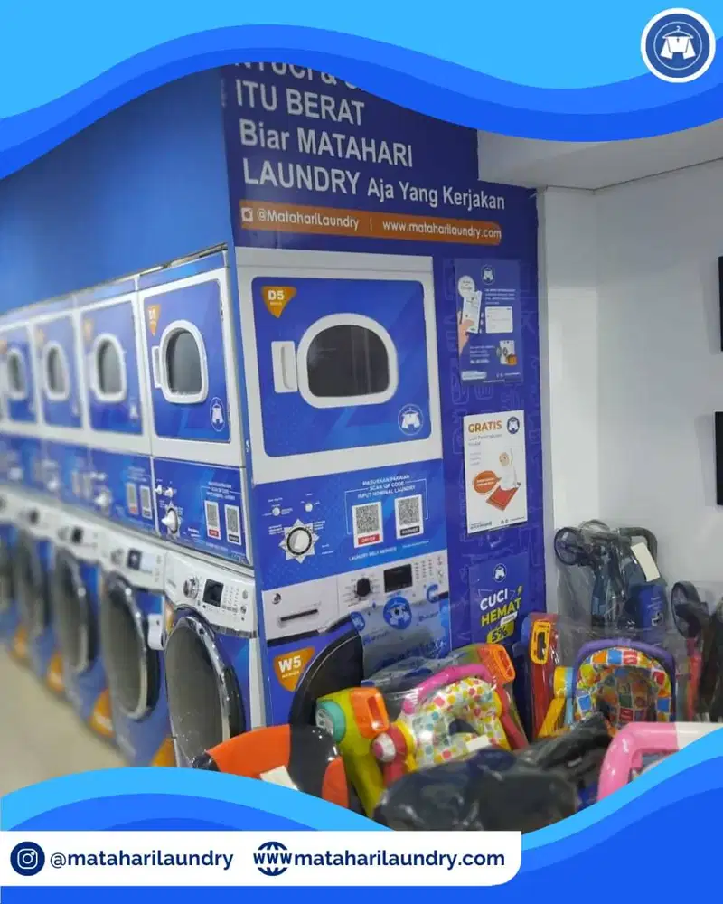 Matahari Laundry membuka lowongan STAFF LAUNDRY