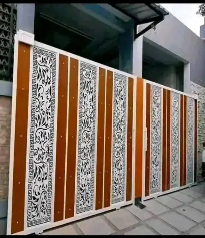 Pintu pagar minimalis kualitas premium