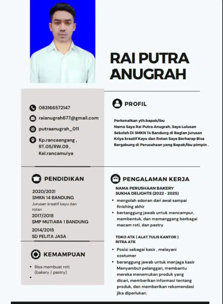 Info loker nya dong