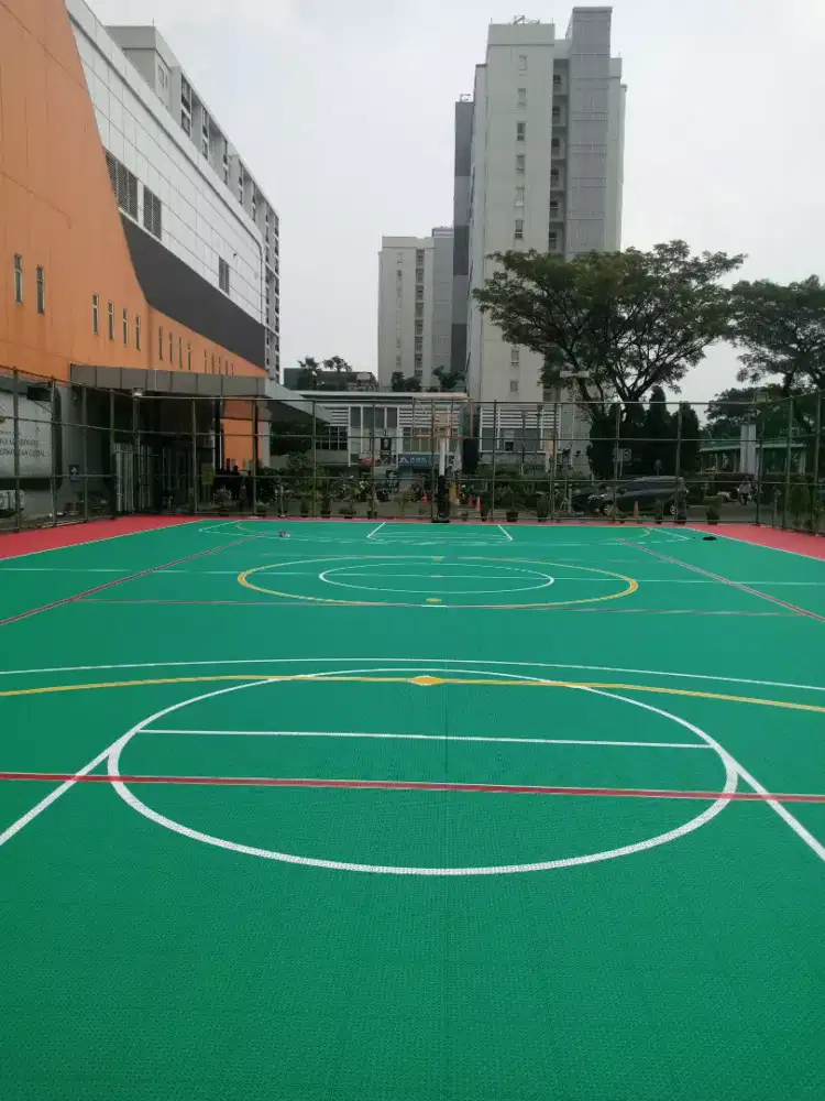 Interlocking Lapangan Basket Lapangan Volly Lapangan Futsal