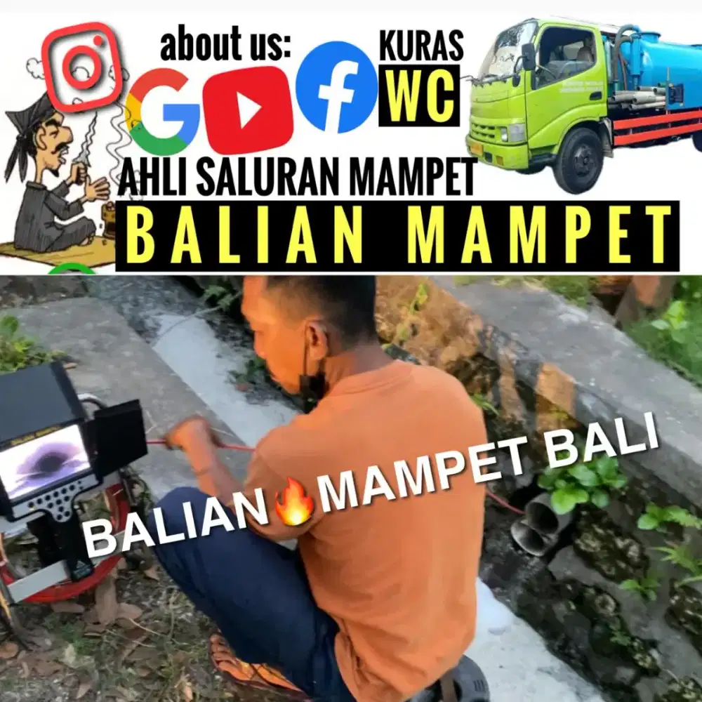 TUKANG MAMPET & KURAS WC SEDOT TINJA