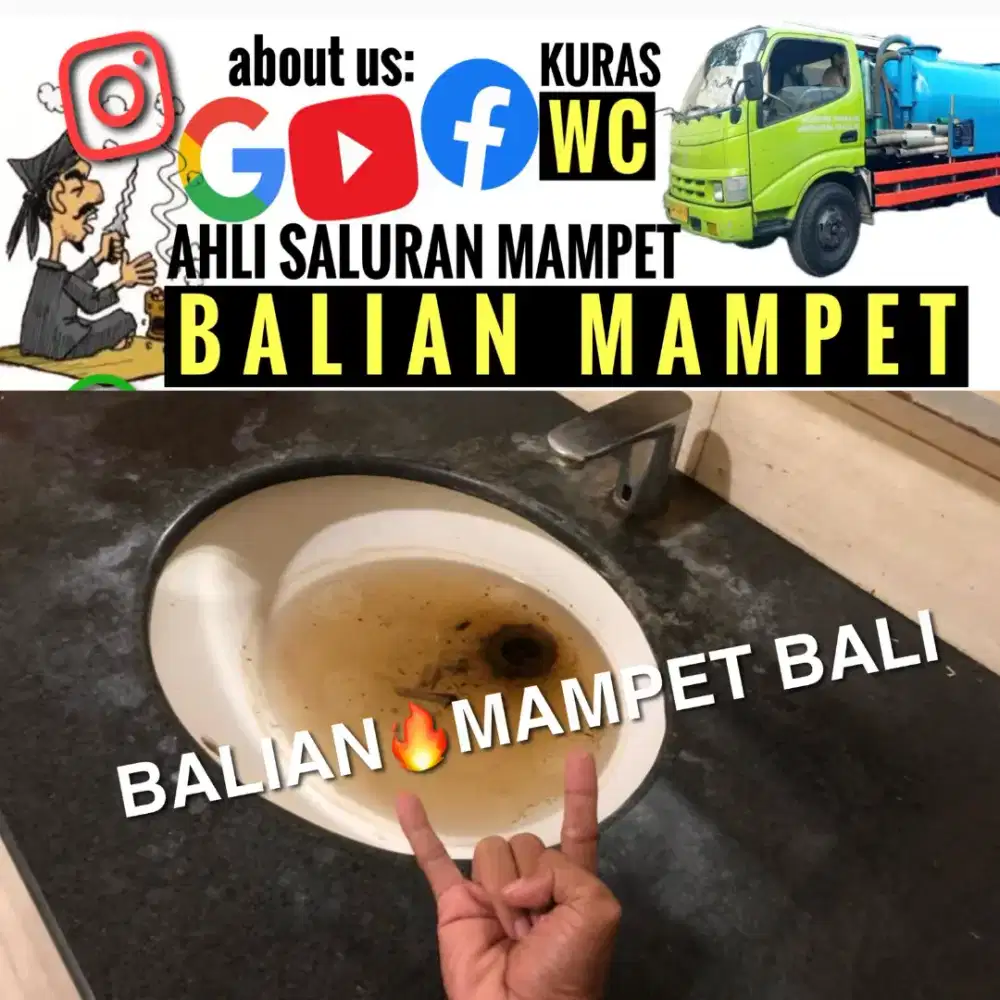 MENGATASI SALURAN MAMPET & SEDOT KURAS WC
