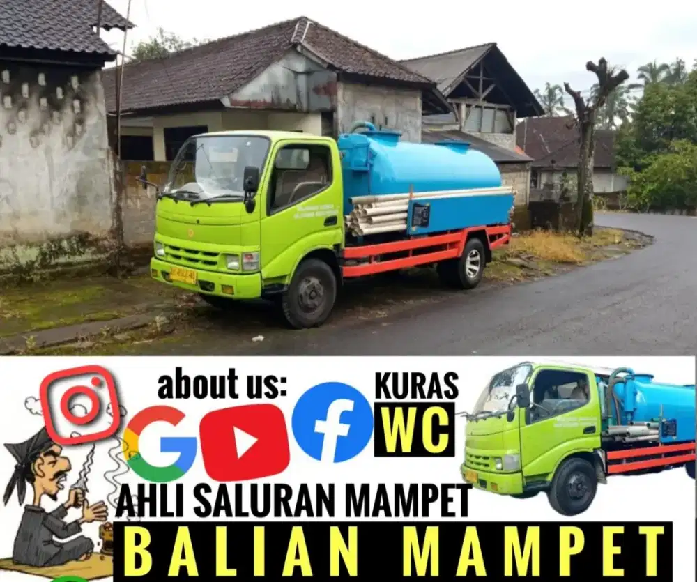 KURAS WC SEDOT LIMBAH DENPASAR & TUKANG MAMPET